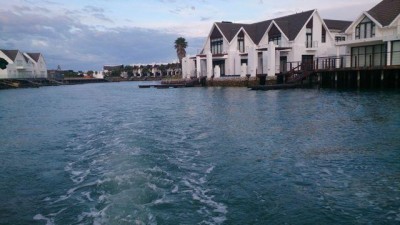 We enjoy the Brisan sundowner canal cruise in St Francis